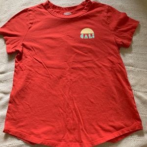 Old Navy Red Cali Women's T-Shirt